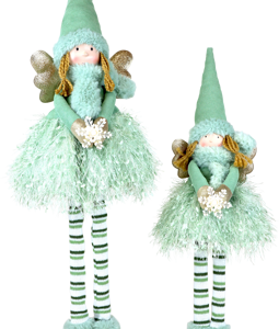 4624 LED-ANGELS CELESTE S/2